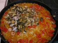 рис с морепродуктами рецепт