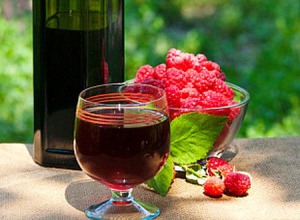 как сделать вино из малины