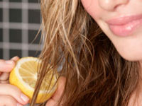 Осветление волос лимонным соком в домашних условиях