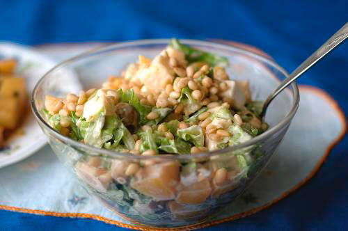Рецепты салатов с кедровыми орехами