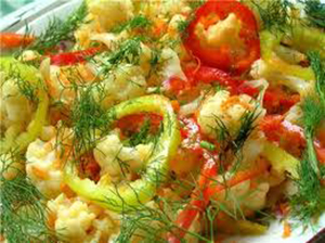 Салат из свежей капусты «Освежающий»